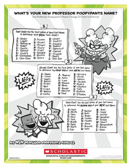 What's Your New Professor Poopypants Name