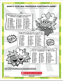What's your new Professor Poopypants name