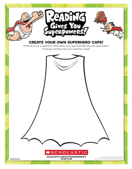 Create your own Superhero Cape!